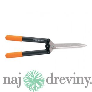 Nožnice FISKARS POWERLEVER na živý plot s prevodom 114750