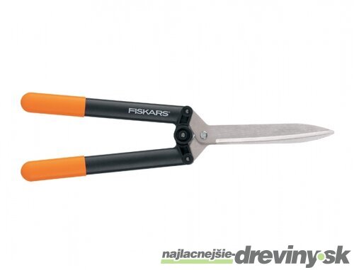 Nožnice FISKARS POWERLEVER na živý plot s prevodom 114750