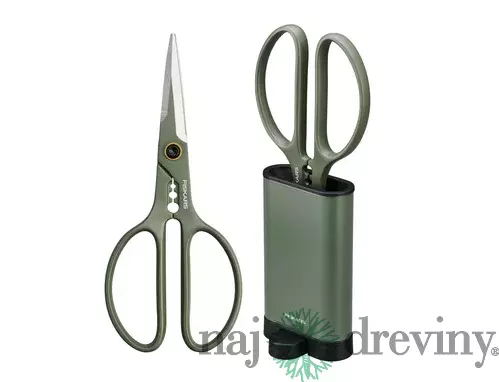 Nožnice FISKARS prestrihávacie na kvety s puzdrom 1075316