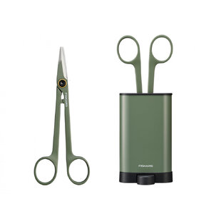 Nožnice FISKARS prestrihávacie špicaté s puzdrom 1075315