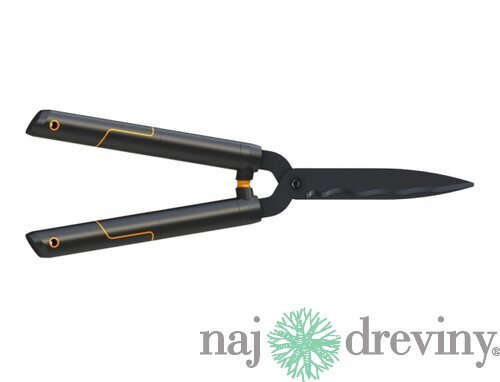 Nožnice FISKARS SINGLESTEP na živý plot vlnité ostrie 114730