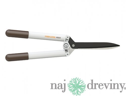 Nožnice FISKARS WHITE HS53 na živý plot s prevodom 1026931