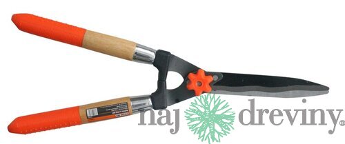 Nožnice Strend Pro KT3915B, záhradné, na živý plot, WoodHandle, drevené rúčky