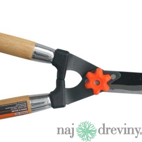 Nožnice Strend Pro KT3915B, záhradné, na živý plot, WoodHandle, drevené rúčky