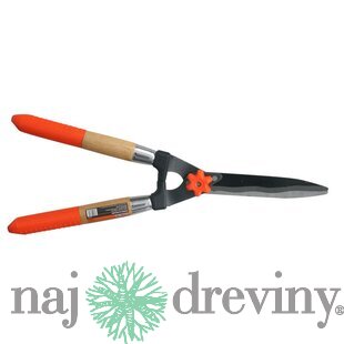 Nožnice Strend Pro KT3915B, záhradné, na živý plot, WoodHandle, drevené rúčky