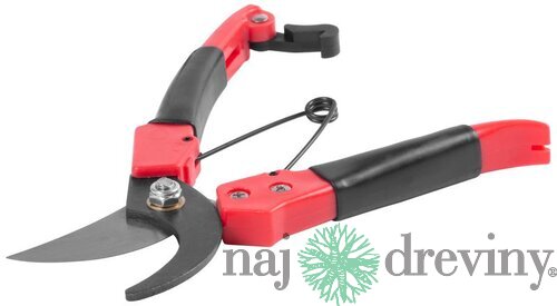 Nožnice Strend Pro Premium, 200 mm, záhradné, na konáre, červeno-čierne