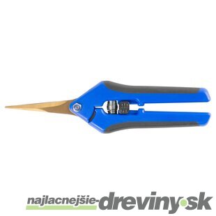 Nožnice Strend Pro Premium, ručné, záhradné, na rastliny a kvety, titán, zastrihávacie, modré