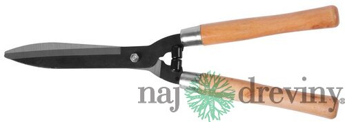 Nožnice Strend Pro, záhradné, na živý plot, s drevenou rúčkou, 520 mm
