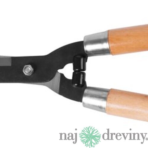Nožnice Strend Pro, záhradné, na živý plot, s drevenou rúčkou, 520 mm