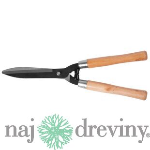 Nožnice Strend Pro, záhradné, na živý plot, s drevenou rúčkou, 520 mm