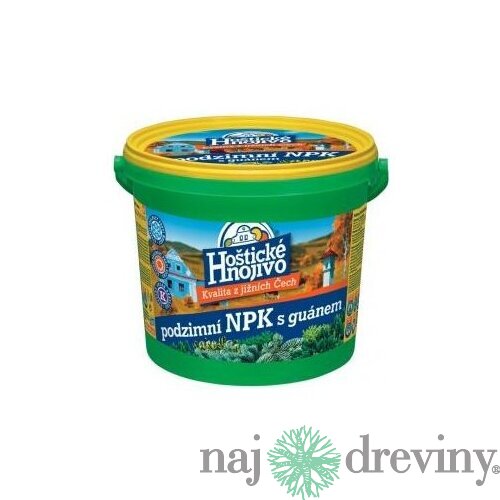 NPK Hoštické hnojivo 4,5kg s guánom jesenné