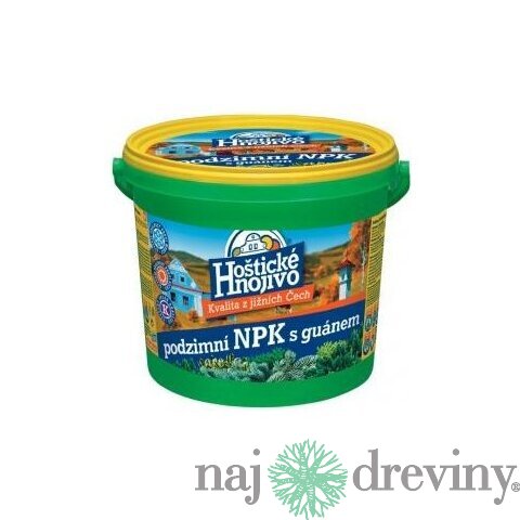 NPK Hoštické hnojivo 4,5kg s guánom jesenné