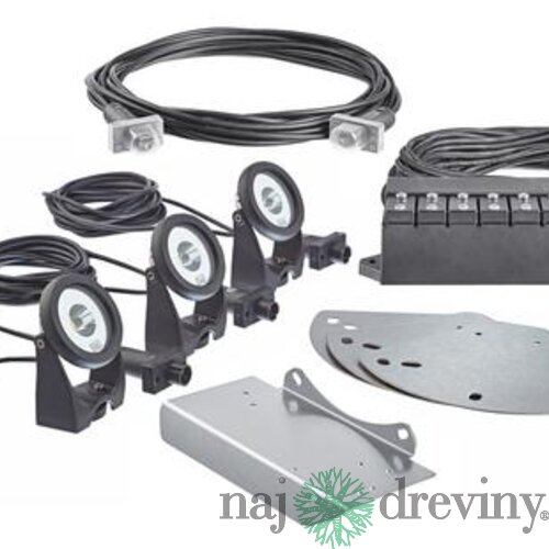 Oase set osvetlenia pre plávajúcu fontánu RGB