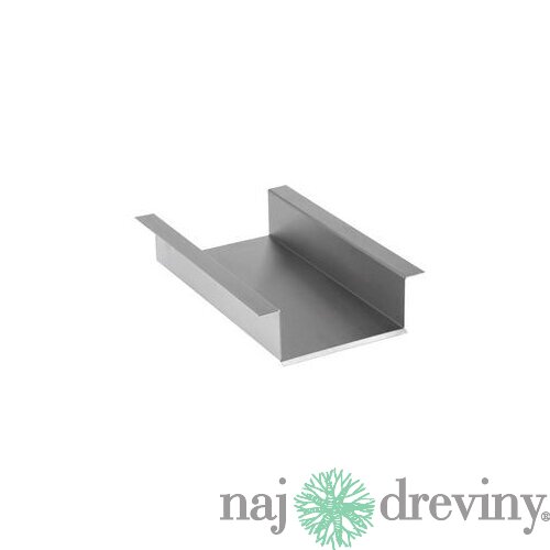 Oase stredový diel nerezového žľabu Stainless steel watercourse outlet