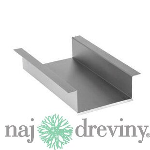 Oase stredový diel nerezového žľabu Stainless steel watercourse outlet