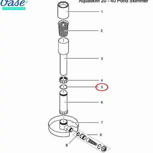 Oase tesnenie pre AquaSkim 20 a 40