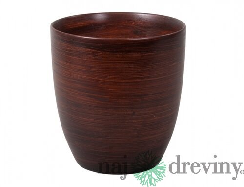 Obal na kvetináč KODET WOOD keramický matný d13x14cm