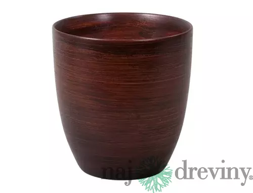 Obal na kvetináč KODET WOOD keramický matný d13x14cm