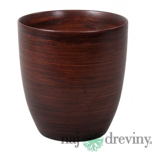 Obal na kvetináč KODET WOOD keramický matný d13x14cm