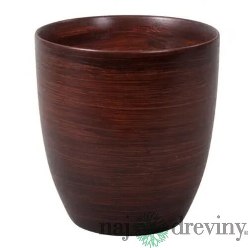 Obal na kvetináč KODET WOOD keramický matný d20x21cm