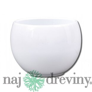 Obal na kvetináč LUNA MODERN keramický lesklý d12x9cm