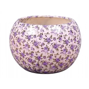 Obal na kvetináč MANES keramický lesklý d16x16cm