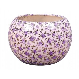Obal na kvetináč MANES keramický lesklý d16x16cm