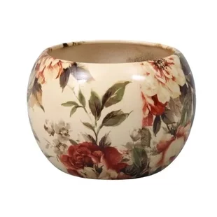 Obal na kvetináč MANES ROSA keramický lesklý d16x16cm