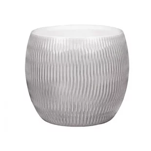 Obal na kvetináč PLISSEE SOUDEK keramický lesklý d13x12cm