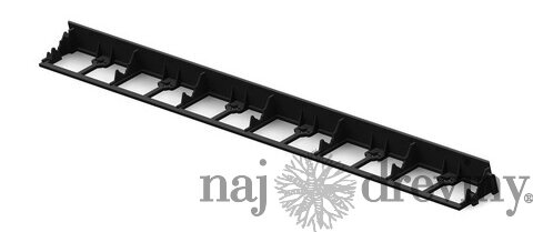 Oddeľovač trávnika Profi 100 cm, neviditeľný plastový obrubník 1 kus