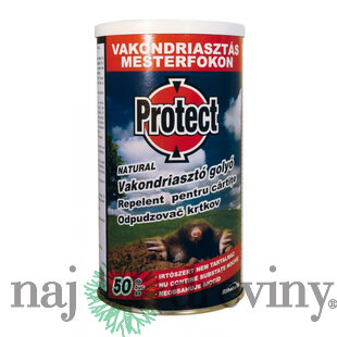 Odpudzovač krtov PROTECT NATURAL, 50 ks guličiek