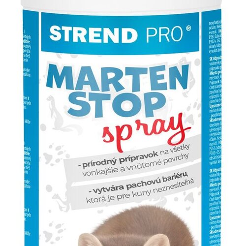 Odpudzovač Strend Pro MARTEN STOP, 500 ml, rozprašovač, prírodný plašič na kuny, odplašovač