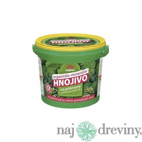 Organicko-minerálne hnojivo na Ihličnany 10kg vedro Forestina