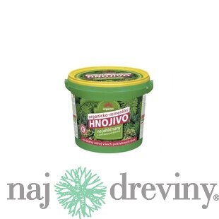 Organicko-minerálne hnojivo na Ihličnany 10kg vedro Forestina