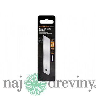 Ostrie FISKARS CARBONMAX odlamovací nôž 18mm 10ks 1048066