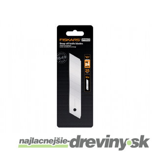 Ostrie FISKARS CARBONMAX odlamovací nôž 25mm 10ks 1048067