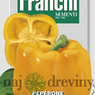 Paprika - GIALLO D‘ASTI - semená, 2 gramy