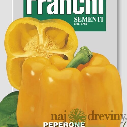 Paprika - GIALLO D‘ASTI - semená, 2 gramy