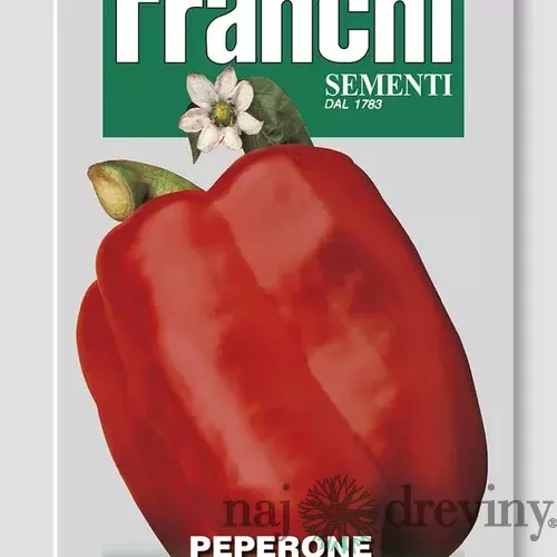 Paprika - QUADRATO D´ASTI ROSSO - semená