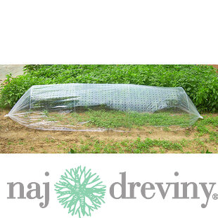 Parenisko Garden, 310x100 cm, mini fóliovník, perforované
