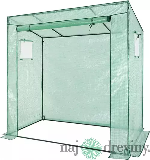 Parenisko Greenhouse, fólia, 200x80x173/150 cm, fóliovník