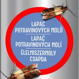 Pasca Bros, proti moliam, lepová, moľolapka, bal. 2 ks