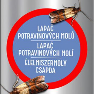 Pasca Bros, proti moliam, lepová, moľolapka, bal. 2 ks