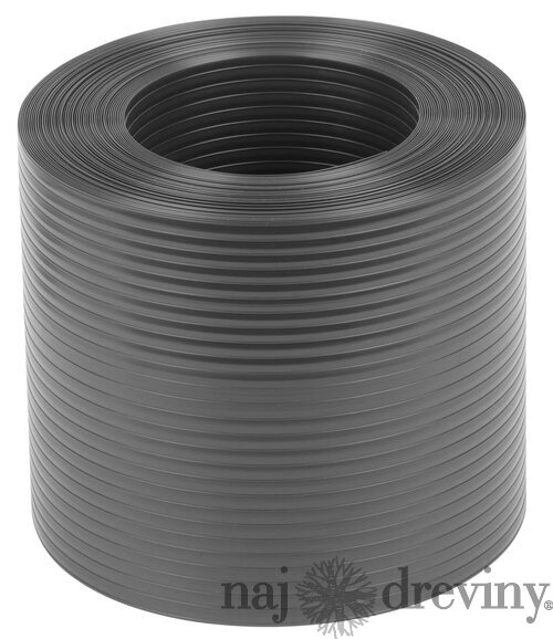 Páska EUROSTANDART tieniaca, antracit, 190mm, L-26m, 1050 g/m2