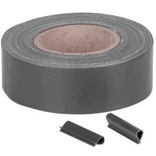 Páska EUROSTANDART tieniaca, antracit, 47,5mm, L-35m, s 20klipsami, 450g/m2
