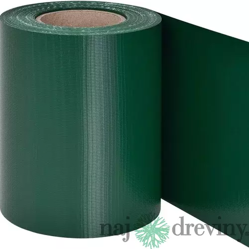 Páska EUROSTANDART tieniaca, zelená, 190mm, L-35m, s 20 klipsami, 450g/m2
