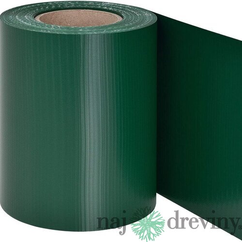 Páska EUROSTANDART tieniaca, zelená, 190mm, L-35m, s 20 klipsami, 450g/m2