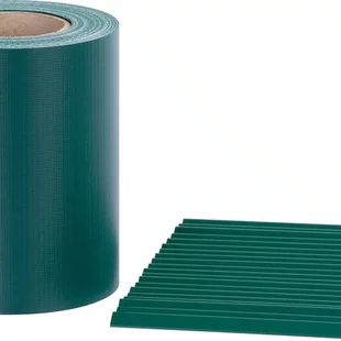 Páska EUROSTANDART tieniaca, zelená, 190mm, L-35m, s 20 klipsami, 450g/m2