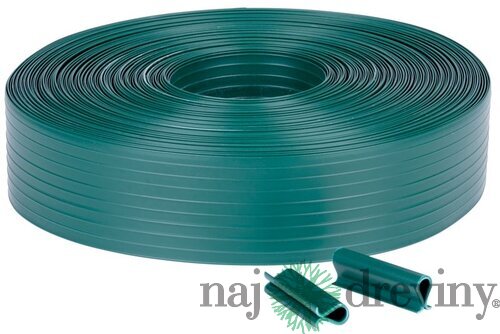 Páska EUROSTANDART tieniaca, zelená, 47,5mm, L-35m, s 20klipsami, 1000g/m2