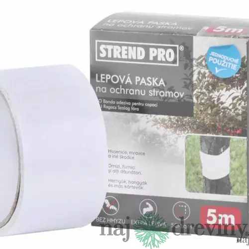 Páska, na ochranu stromov pred škodcami, lepová, 5 cm, L-5 m